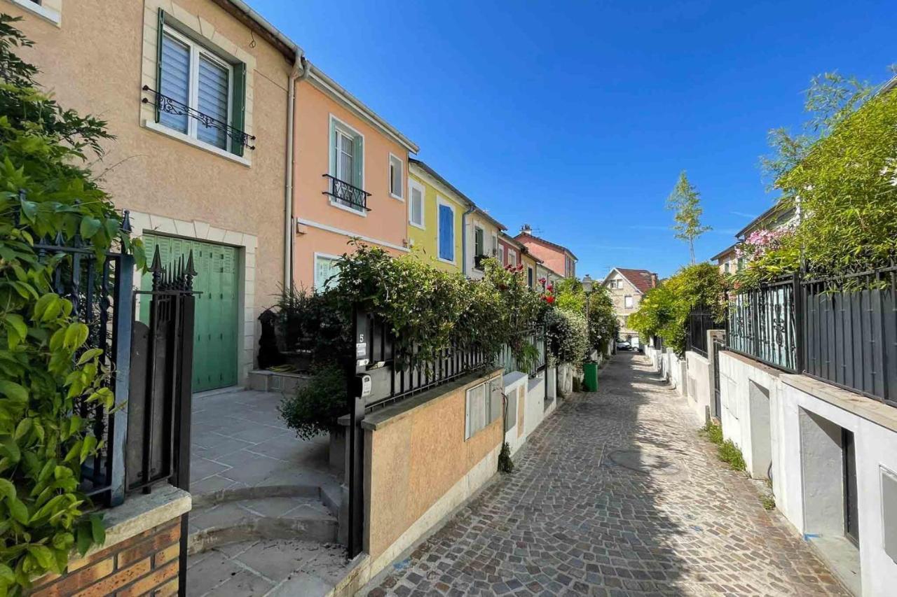 Charming Townhouse With Garden In The City Of Love Paříž Exteriér fotografie
