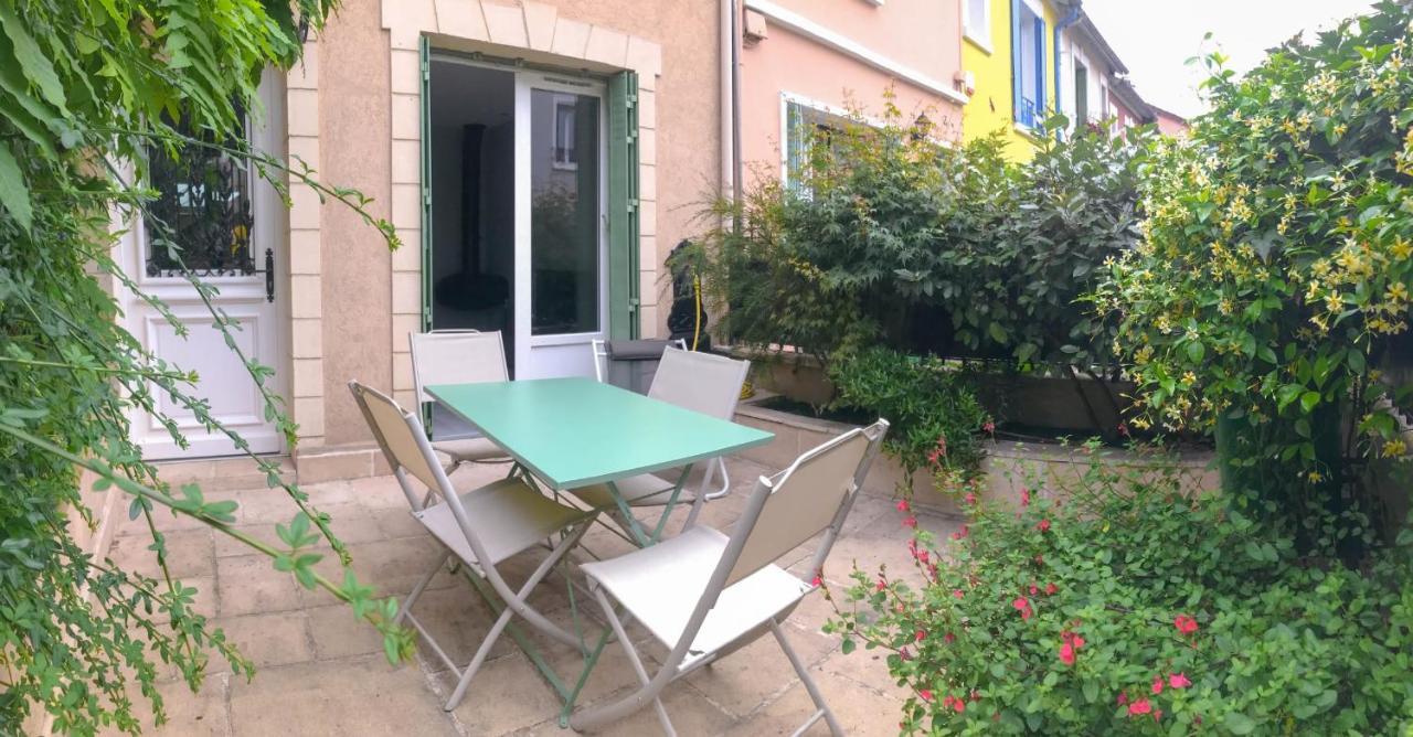 Charming Townhouse With Garden In The City Of Love Paříž Exteriér fotografie